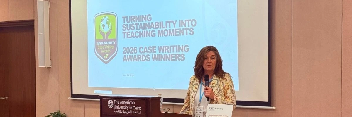 Educators from Around the World Recognized in Cairo for Excellence in Sustainability Case Writing