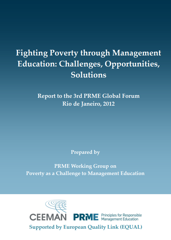 Fighting Poverty through Management Education Challenges Opportunities and Solutions