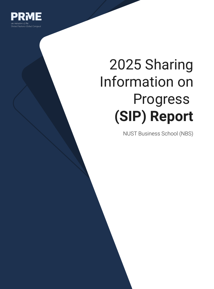 NUST Business School (NBS) 2025 SIP Report