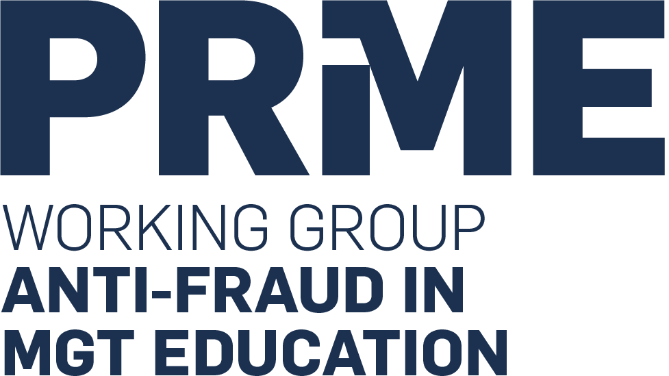 PRME WG Anti Fraud in Management Education Short Blue
