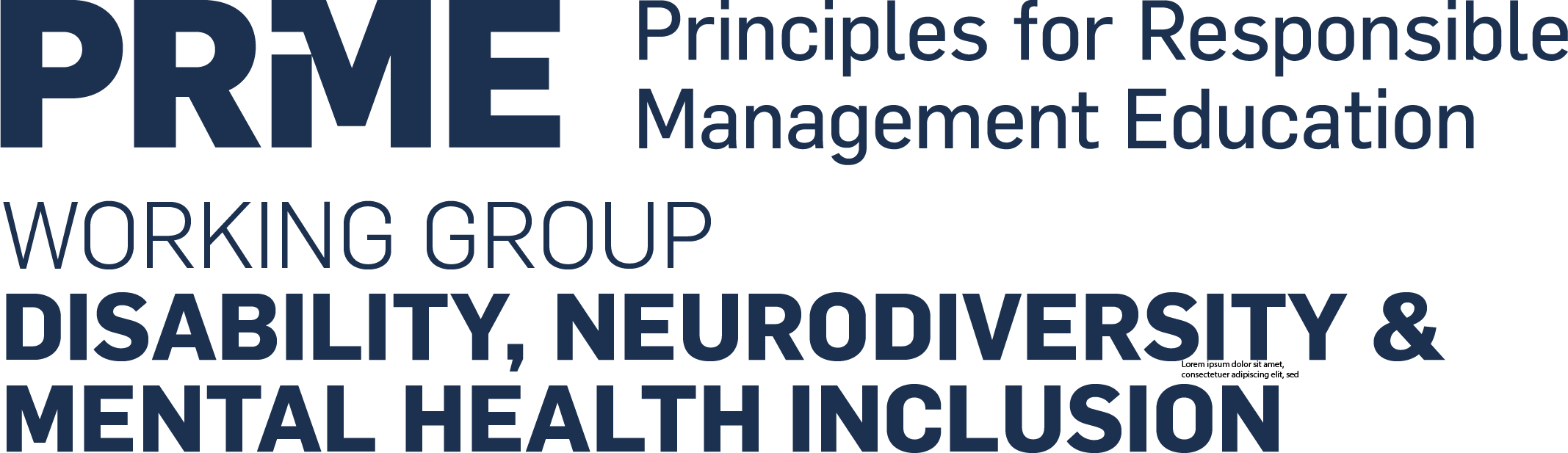 PRME WG Disability Neurodiversity and Mental Health Inclusion Long Blue