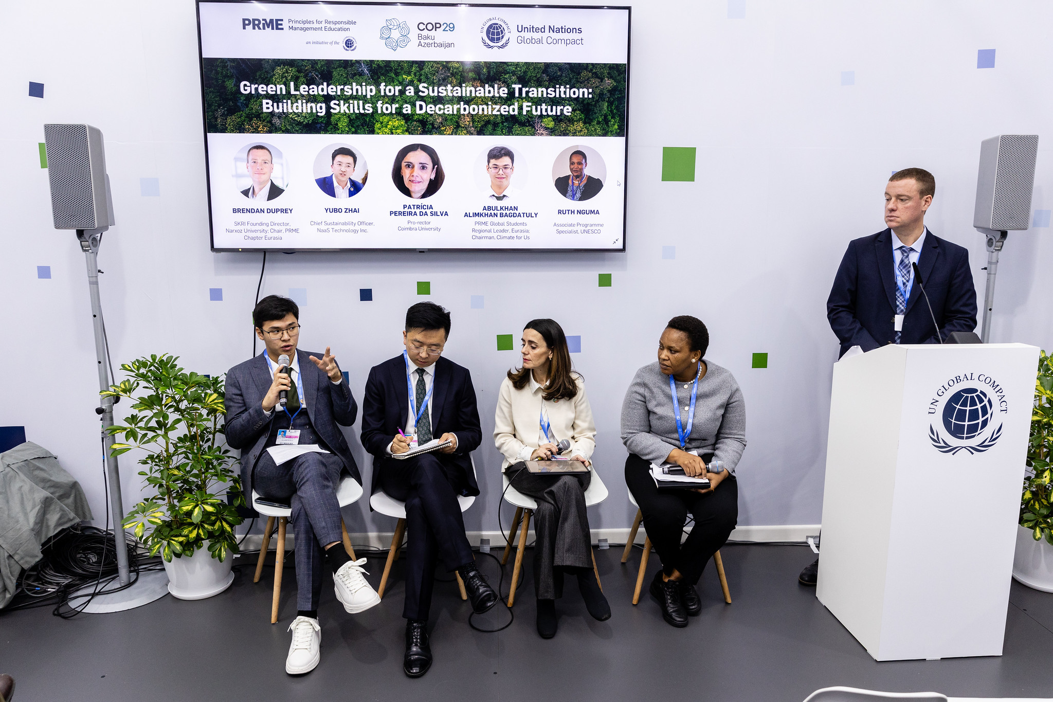 Regional Leaders speaking at COP29