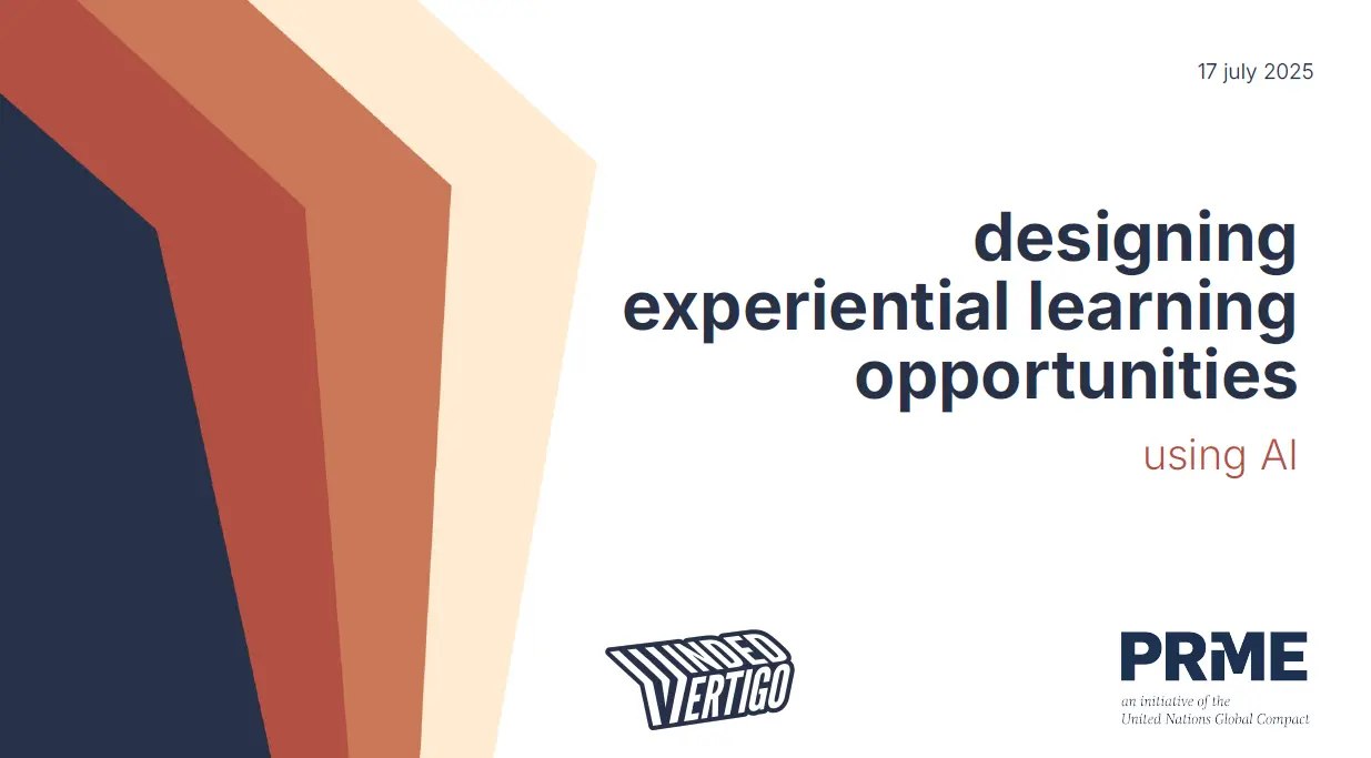July 17 - Designing Experiential Learning Opportunities Using AI