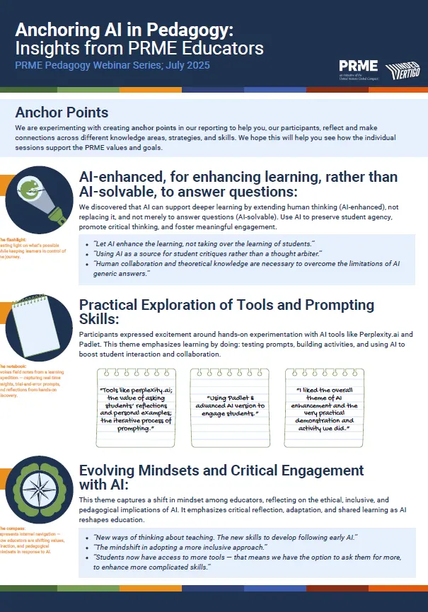 Anchor Points: Designing Experiential Learning Using AI