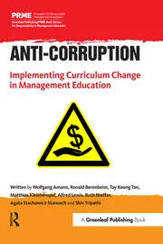 Anti corruption implementing curricular change
