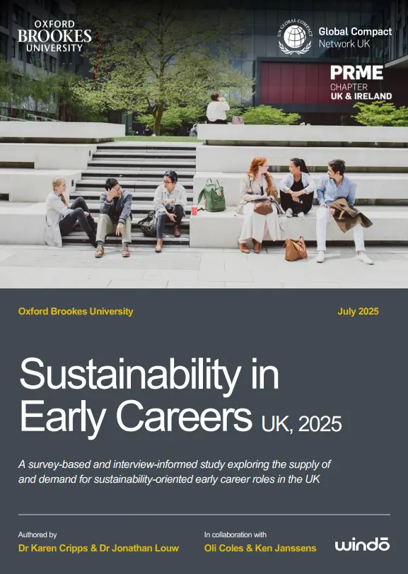 Sustainability in Early Careers