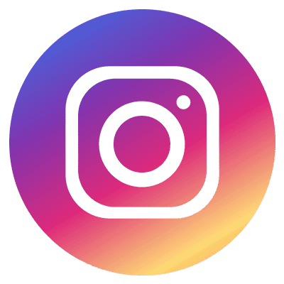 Instagram round color icon